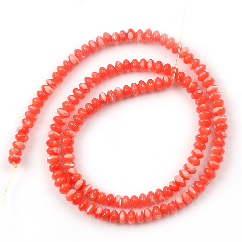 4,5 mm prirodne Heishi perle labave male perle kruške obojene perle šarm školjke za izradu nakita ogrlice narukvice naušnice