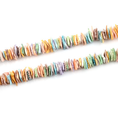 8 ~ 10 mm nepravilne četvrtaste školjkaste razmaknice perle od prirodnog dragulja poludragog kamena perle diy ogrlica narukvica izrada nakita