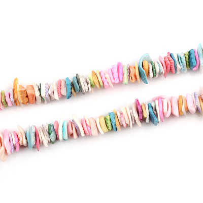 8 ~ 10 mm nepravilne četvrtaste školjkaste razmaknice perle od prirodnog dragulja poludragog kamena perle diy ogrlica narukvica izrada nakita