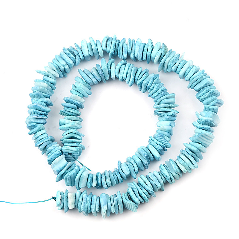 8 ~ 10 mm nepravilne četvrtaste školjkaste razmaknice perle od prirodnog dragulja poludragog kamena perle diy ogrlica narukvica izrada nakita