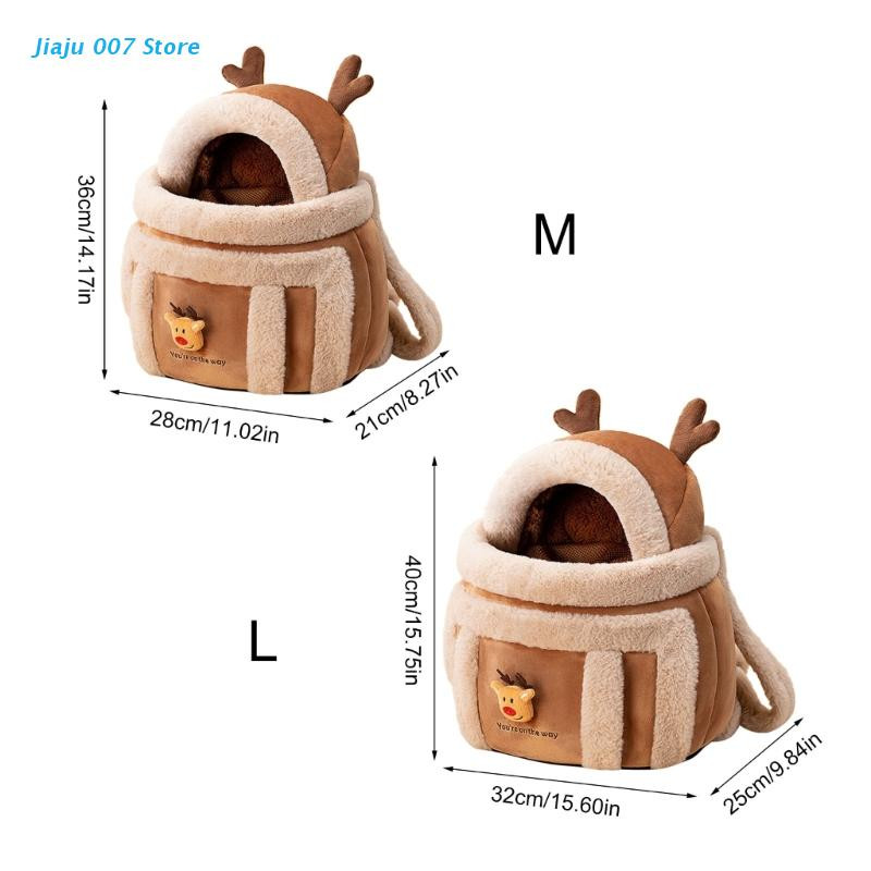 C9GA plišana putna torba za vanjske nosiljke sobova s grijačima za ruke