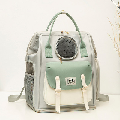 Prozračni ruksak za mačke, male pse, torbe za prijevoz na otvorenom, torbe za kućne ljubimce velikog kapaciteta, torbe za rame, transportere za štene, mače