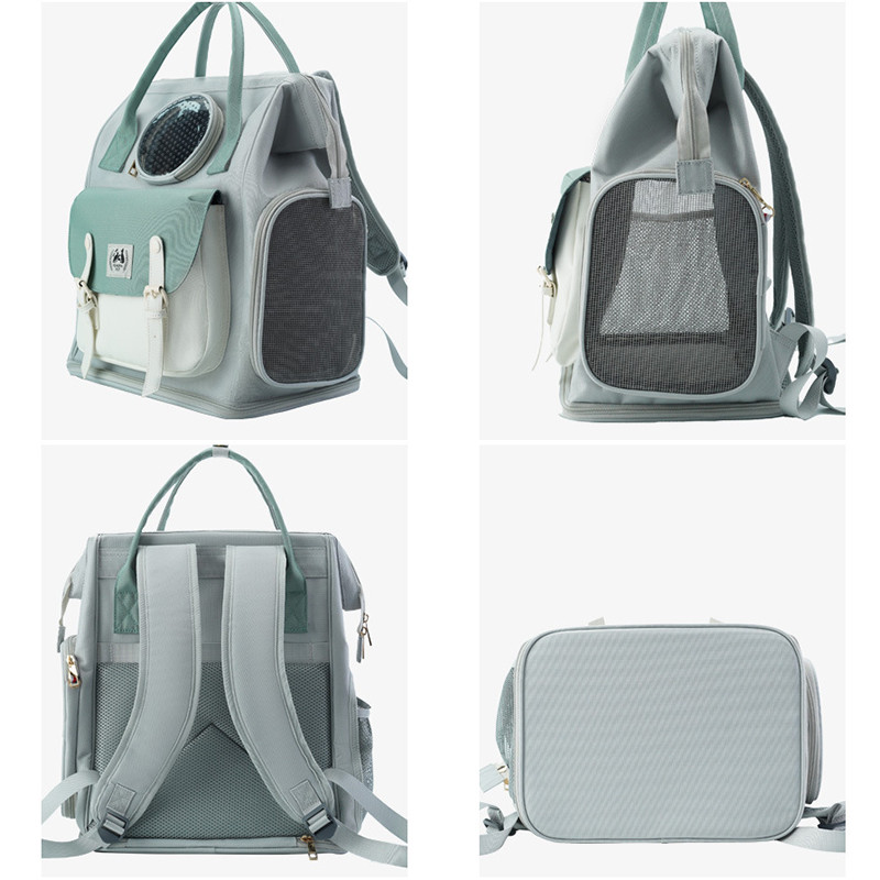 Prozračni ruksak za mačke, male pse, torbe za prijevoz na otvorenom, torbe za kućne ljubimce velikog kapaciteta, torbe za rame, transportere za štene, mače