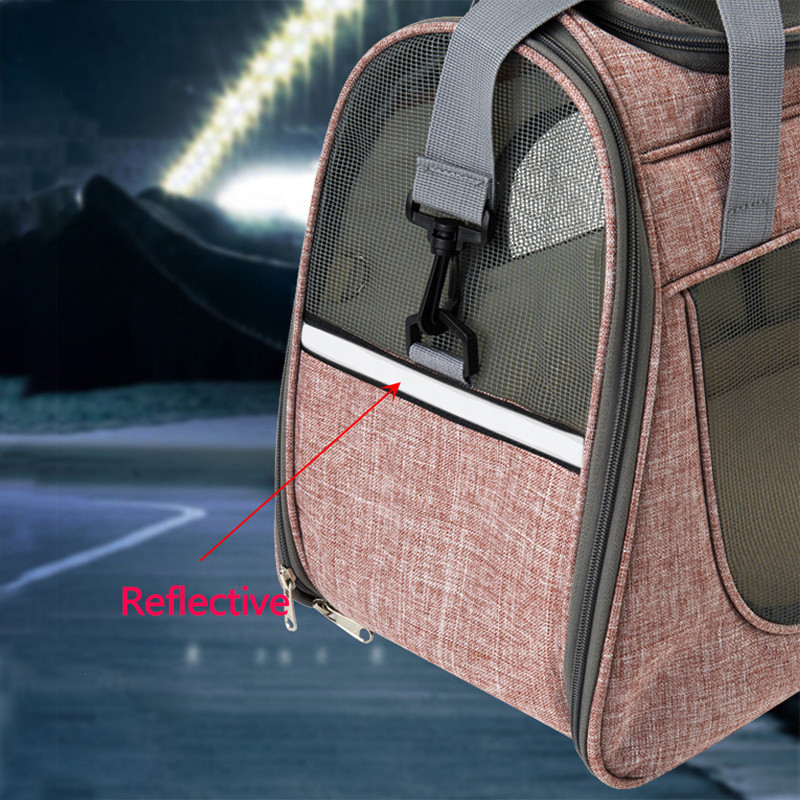 LDLC mačji ruksak Prijenosni nosač za mačke Male pse Torba za rame za kućne ljubimce Prijevoz na otvorenom Kućica za kućne ljubimce Pribor za mačke