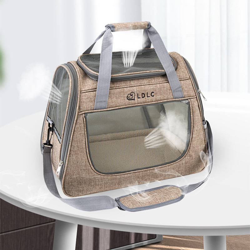 LDLC mačji ruksak Prijenosni nosač za mačke Male pse Torba za rame za kućne ljubimce Prijevoz na otvorenom Kućica za kućne ljubimce Pribor za mačke