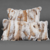 CX-D-17A 50x50cm Home Cosy Jastučnica od pravog zečjeg krzna