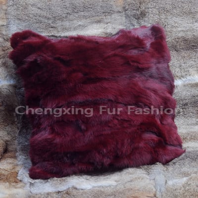 CX-D-17A 50x50cm Home Cosy Jastučnica od pravog zečjeg krzna