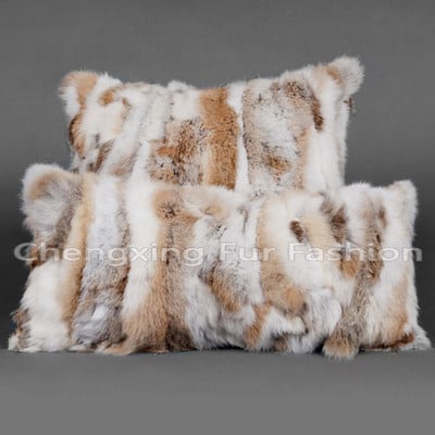 CX-D-17A 50x50cm Home Cosy Jastučnica od pravog zečjeg krzna