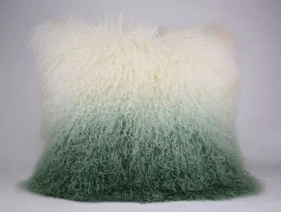 CX-D-04 Super mekana plišana navlaka za jastuk za sjedalo od pravog mongolskog janjećeg krzna slatka navlaka za jastuk za stolicu