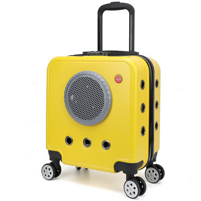 Torba za mačke Prijenosna kolica za kućne ljubimce Pas Mačka Prtljaga PC Velikog kapaciteta Brava s kodiranom bravom Torbica za letenje Nosači za prijevoz mačaka za kućne ljubimce