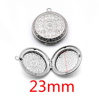 Σχέδια από ανοξείδωτο χάλυβα Σκαλιστά Στρογγυλή Κορνίζα Κρεμαστό Κολιέ Γούρια Κολιέ μενταγιόν Γυναικεία Ανδρικά κοσμήματα Προμήθειες κατασκευής