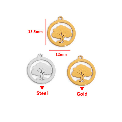 20 komada kruna od nehrđajućeg čelika, leptir od perja, više stilova, privjesak s malim listovima, DIY ogrlica, narukvica za izradu nakita