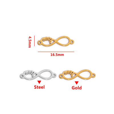 20 komada kruna od nehrđajućeg čelika, leptir od perja, više stilova, privjesak s malim listovima, DIY ogrlica, narukvica za izradu nakita