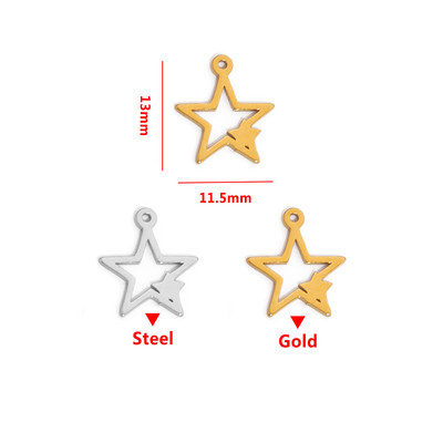 20 komada kruna od nehrđajućeg čelika, leptir od perja, više stilova, privjesak s malim listovima, DIY ogrlica, narukvica za izradu nakita