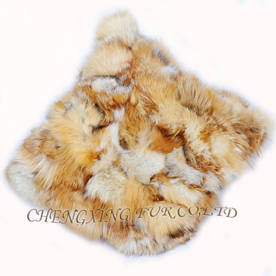 Besplatna dostava CX-D-52 Novi proizvodi Veleprodaja jastučnice od patchwork lisičjeg krzna