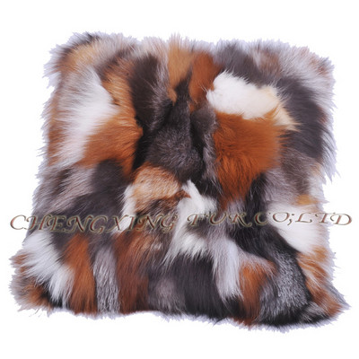 Besplatna dostava CX-D-52 Novi proizvodi Veleprodaja jastučnice od patchwork lisičjeg krzna