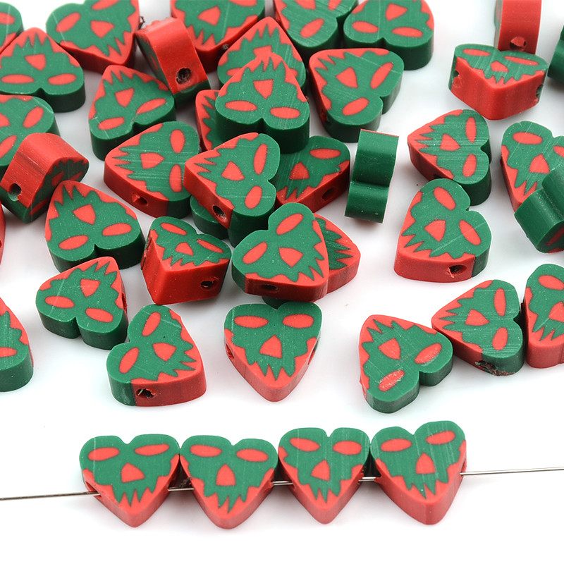 Serija za Noć vještica Mnogo stilova Perle od polimerske gline Oblik lubanje Labave razmaknice Perle za izradu nakita DIY dodaci za nakit