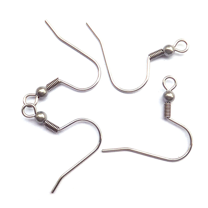 50 tk 316 roostevabast terasest kullatud kõrvarõngas, konks, traat, DIY ehted.