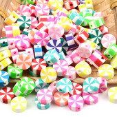 Slatke bombone perle od polimerske gline labave perle za odstojnike za izradu nakita DIY pribor za narukvice