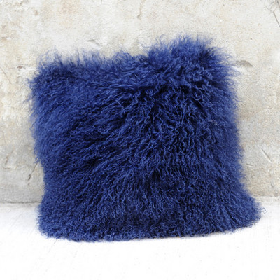 Besplatna dostava CX-D-04R Dodaci za uređenje doma izrađeni po mjeri Mongolski jagnjeći krzneni jastuk