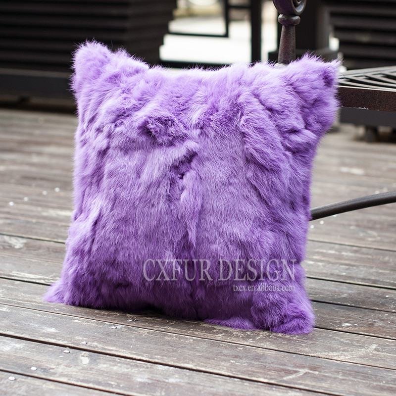 Besplatna dostava CX-D-17R Fantastično krzno od pravog zečjeg krzna, patchwork jeftinog dizajna