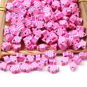 30 kom/Part slatke ružičaste ribice perle od polimerske gline labave perle odstojnika za izradu nakita Narukvica DIY pribor Rukotvorine od perli