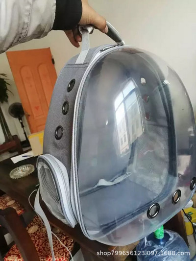 Torba za mačke Prozračna prijenosna torba za mačke Putna prijenosna ruksak za prijevoz mačaka Putna ruksak za putovanja i psa Prozirna svemirska ruksak za kućne ljubimce