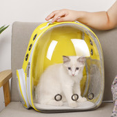 Panoramski prozirni ruksak za kućne ljubimce Svemirska torba za mačke Vanjska prijenosna porozna prozračna torba Potrepštine za kućne ljubimce