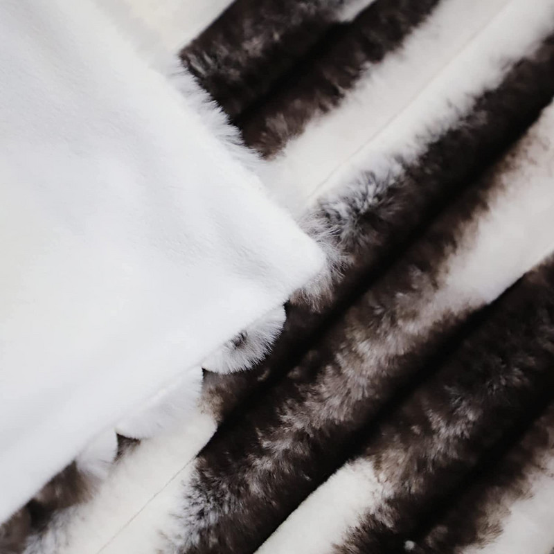 Jastučnica od imitacije zečjeg krzna, 4 kom. Pahuljasti jastuci, plišane jastučnice, kućni dekor, jastučnice, mekane jastučnice