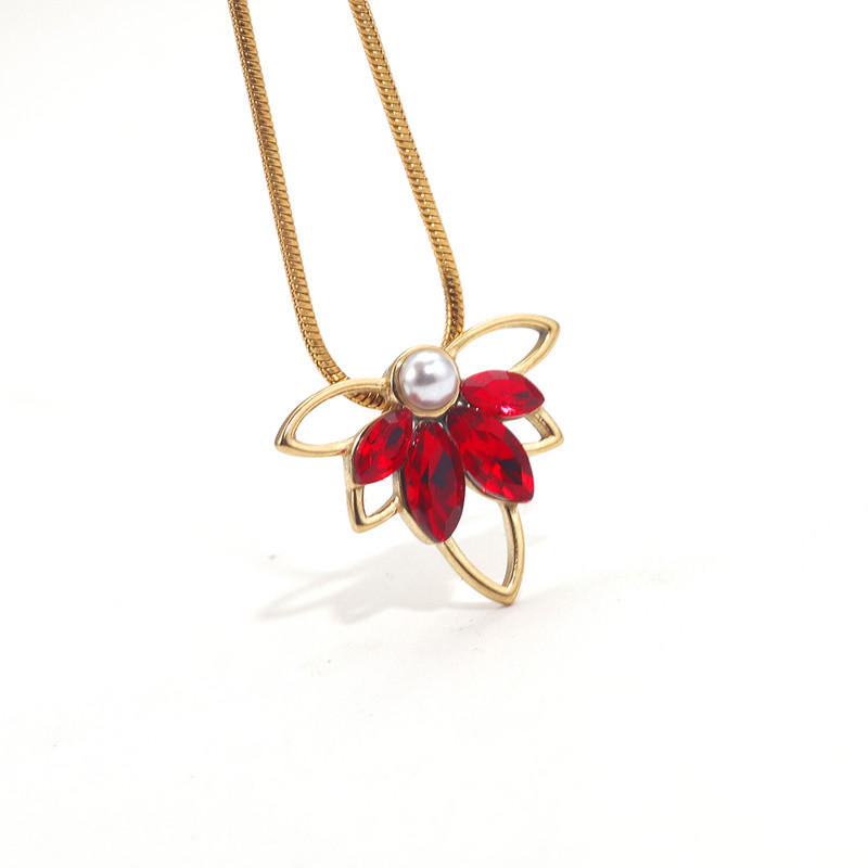 5KOM Zlatni šuplji cvjetovi od nehrđajućeg čelika, kristalne perle, privjesci za DIY viseće naušnice, ogrlice, veleprodaja obrta za izradu nakita