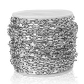 1 metar Lanci od zrna kave Ogrlice Lanci od nehrđajućeg čelika Svinjski nos Narukvice Punk Hip Hop DIY nakit Ručno izrađena ogrlica