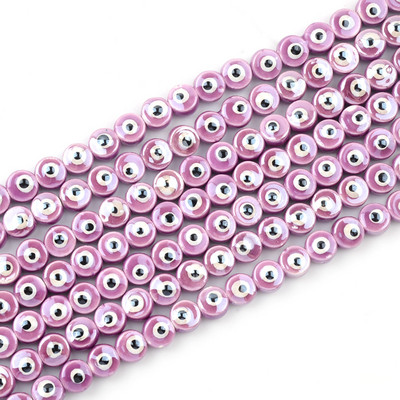 8MM10MM Perle za oči s dvostrukim licem Keramičke perle Trgovina Spacer Evil Charms za izradu nakita Diy narukvica Abalorios Kralen