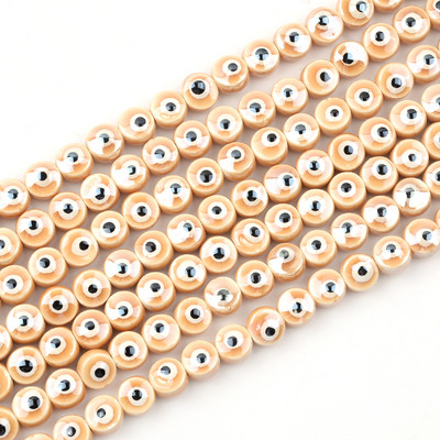 8MM10MM Perle za oči s dvostrukim licem Keramičke perle Trgovina Spacer Evil Charms za izradu nakita Diy narukvica Abalorios Kralen