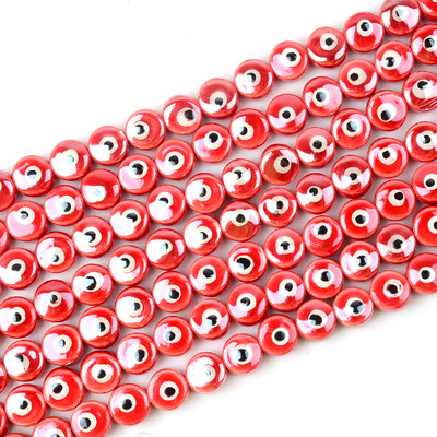 8MM10MM Perle za oči s dvostrukim licem Keramičke perle Trgovina Spacer Evil Charms za izradu nakita Diy narukvica Abalorios Kralen