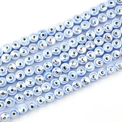 8MM10MM Perle za oči s dvostrukim licem Keramičke perle Trgovina Spacer Evil Charms za izradu nakita Diy narukvica Abalorios Kralen