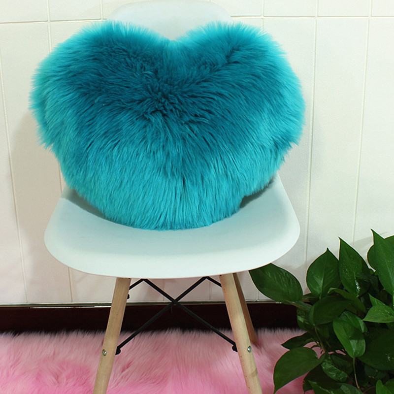 Mekana plišana jastučnica Dekoracija kućnog kreveta Bačena jastučnica u obliku srca Jastučnice Sofa Dekoracija autosjedalice