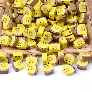 30 τεμάχια/Παρτίδα Μερικά χαριτωμένα μοτίβα Spacer Beads Πολυμερικός Πηλός Χαλαρές χάντρες για Βραχιόλι Κολιέ Κατασκευή κοσμημάτων DIY