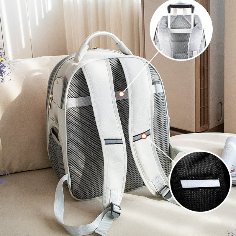 YOKEE Ruksak za kućne ljubimce Torba za mačke Prozračna sklopiva oprema za nošenje pasa Veliki prostor Rasipanje topline