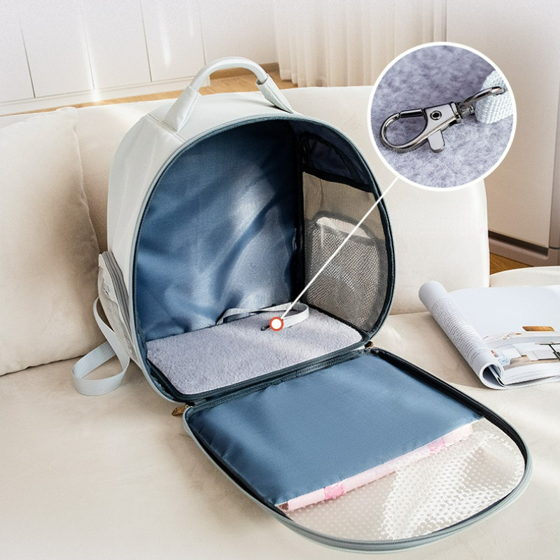 YOKEE Ruksak za kućne ljubimce Torba za mačke Prozračna sklopiva oprema za nošenje pasa Veliki prostor Rasipanje topline