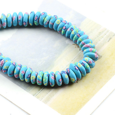 Šareni plosnati okrugli odstojnici od 10 mm, perle od polimerske gline, odstojnik, slobodne perle za izradu nakita, narukvica s privjescima, ogrlica, uradi sam