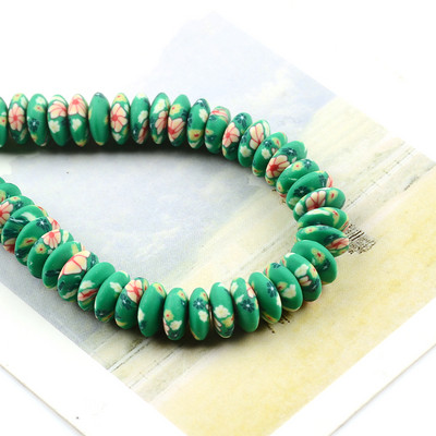 Šareni plosnati okrugli odstojnici od 10 mm, perle od polimerske gline, odstojnik, slobodne perle za izradu nakita, narukvica s privjescima, ogrlica, uradi sam