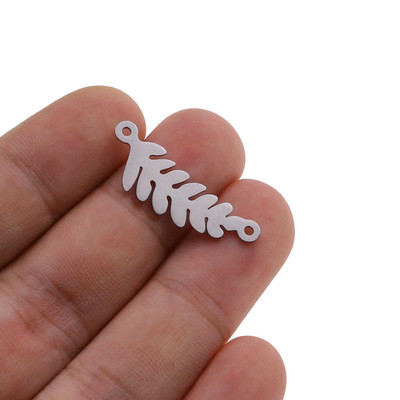 5 kom/lot Bohemia konektori za listove drveta za poliranje Privjesci od nehrđajućeg čelika DIY narukvice Naušnice Pribor za izradu nakita