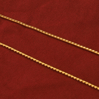1M από ανοξείδωτο ατσάλι 2mm Χρυσό S Αλυσίδες σχοινιού κάνναβης DIY κολιέ βραχιόλι Anklet Κατασκευή κοσμημάτων Κατασκευή προμηθειών χονδρικής παρτίδες χονδρικής