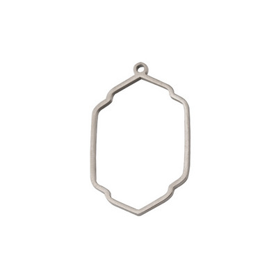 5pcs/lot Poliranje Izdubljeni lepezasti ukrasni konektori za privjeske od nehrđajućeg čelika Bohemia šarm DIY naušnice Izrada nakita