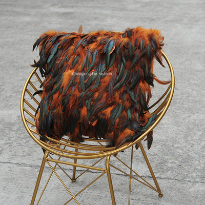 BESPLATNA DOSTAVA CX-D-70E Jastučnica, jastučnica od pravog prirodnog krzna od purećeg perja