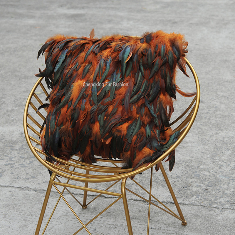 BESPLATNA DOSTAVA CX-D-70E Jastučnica, jastučnica od pravog prirodnog krzna od purećeg perja