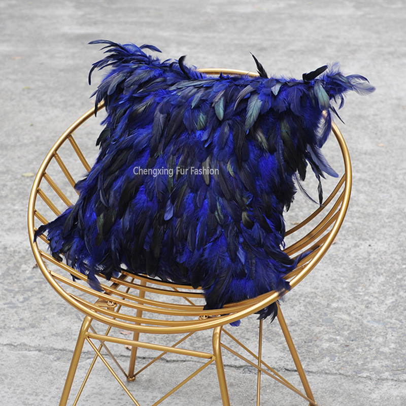 BESPLATNA DOSTAVA CX-D-70E Jastučnica, jastučnica od pravog prirodnog krzna od purećeg perja