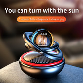 Odorizant solar pentru mașină, accesorii rotative pentru difuzarea aromoterapiei, accesorii pentru parfumuri originale, durabile și durabile, pentru bărbați și femei