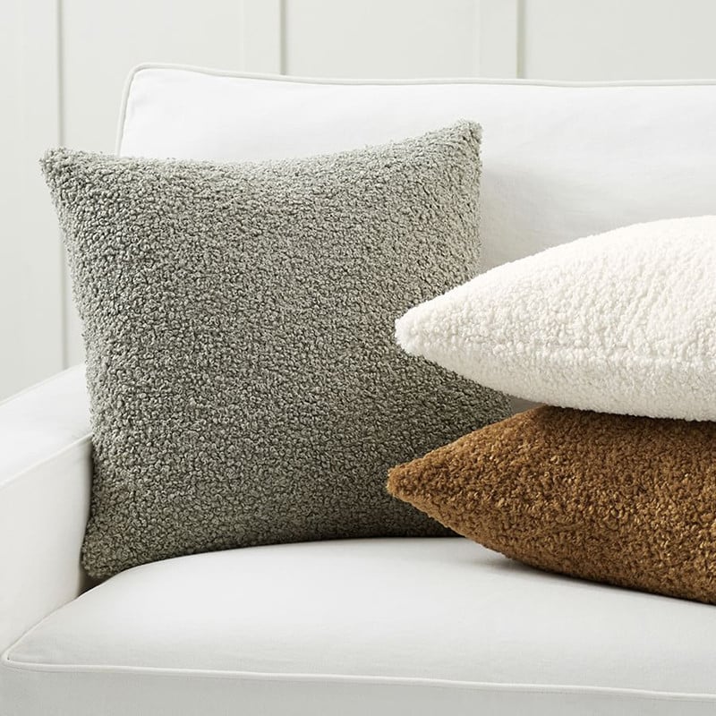 Boucle párnahuzat luxus plüss dekoráció 45x45cm bolyhos párnahuzat otthoni dekorációs párnák nappaliba