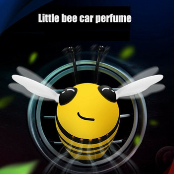 Little Bee Щипка за вентилационен отвор за кола Автомобилен парфюм Аксесоари за вентилационен отвор за климатик Сладък пречиствател на въздуха Дифузер Декорация за подарък